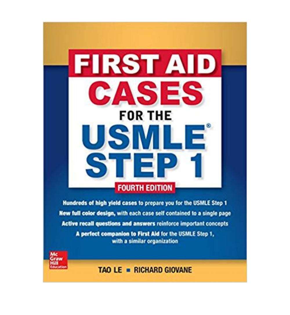 first-aid-cases-for-the-usmle-step-1-authors-tao-le-vinita-takiar - OnlineBooksOutlet