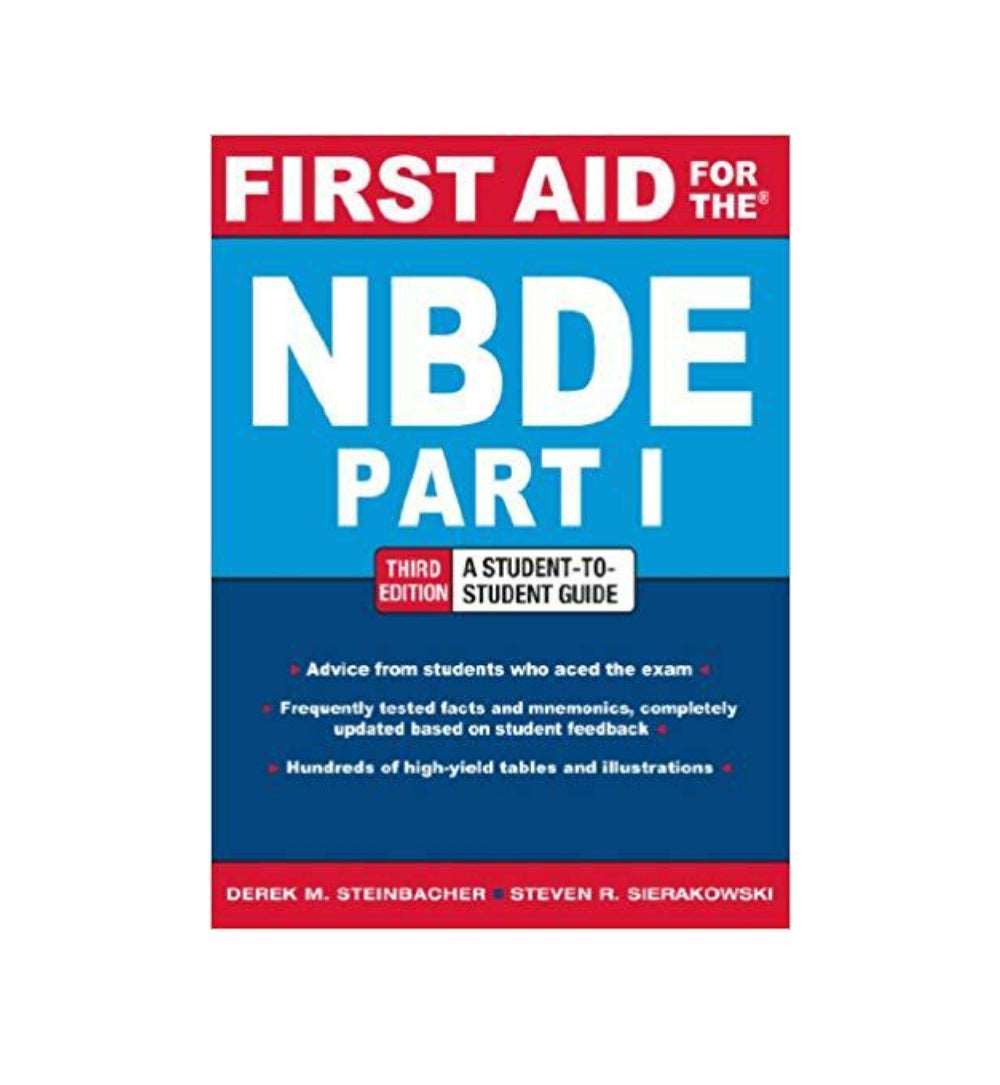 first-aid-for-nbde-part-1-3rd-edition-authors-derek-m-steinbacher-steven-r-sierakowski - OnlineBooksOutlet