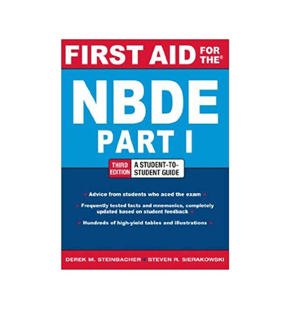 shop-first-aid-for-nbde-part-1-3rd-edition-authors-derek-m-steinbacher-steven-r-sierakowski-with-free-delivery