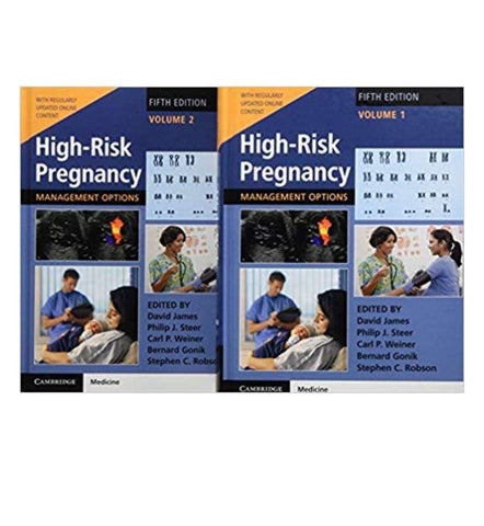 high-risk-pregnancy-with-online-resource-management-options-5th-edition-by-david-james-editor-philip-j-steer-editor-carl-p-weiner-editor-bernard-gonik-editor-stephen-c-robson-editor4 - OnlineBooksOutlet