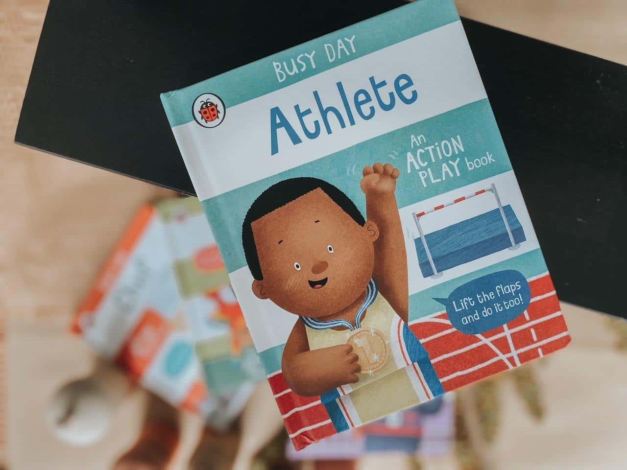 Busy Day: Athlete (An action play book - Lift the Flaps) - Original Board book | Online Book Store Pakistan – OnlineBooksOutlet