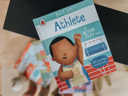 Busy Day: Athlete (An action play book - Lift the Flaps) - Original Board book | Online Book Store Pakistan – OnlineBooksOutlet