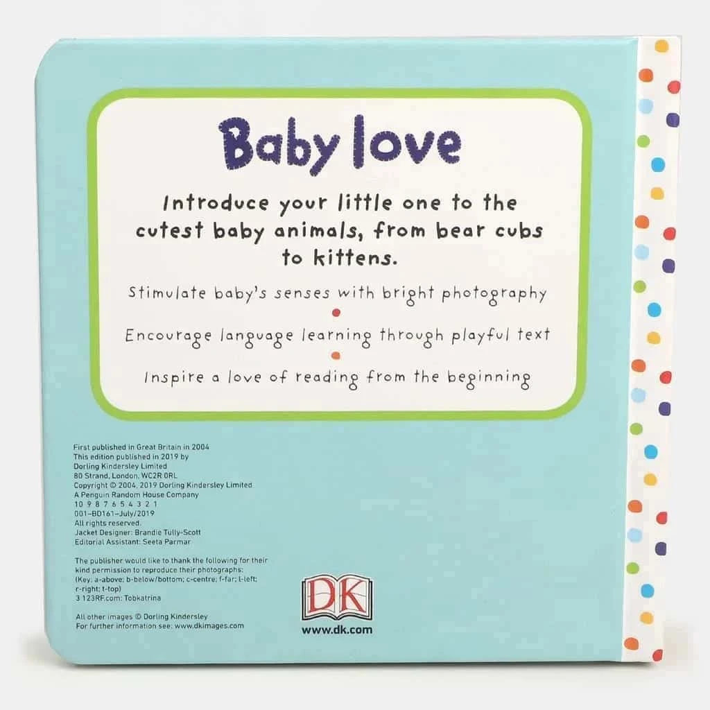 BABY LOVE BABY ANIMALS - BOARD BOOK | Online Book Store Pakistan – OnlineBooksOutlet