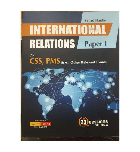 Explore "International relations Paper 1 for CSS PMS by Sajjad Haider" – shown here with a sleek design and top reviews.