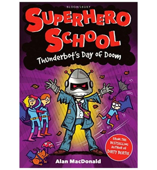 Book image: "Thunderbot's Day of Doom (Superhero School)" – highly rated and ships quickly across Pakistan.