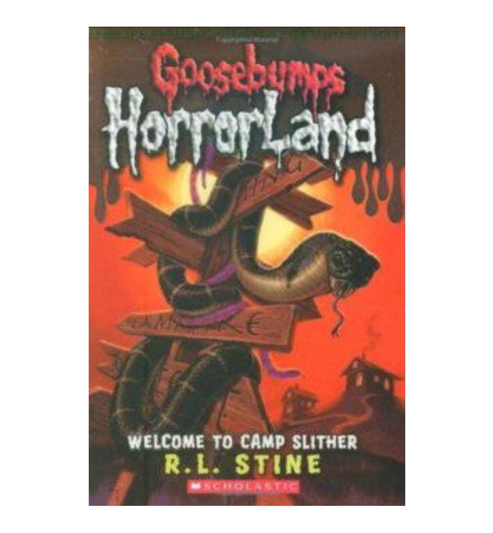 front-cover-welcome-to-camp-slither-goosebumps-horrorland-9-by-rl-stinne-available-online
