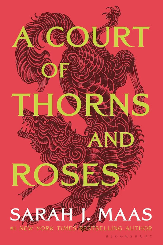 A Court of Thorns and Roses by Sarah J. Maas - front cover of the ACOTAR book 1 paperback, available in Pakistan