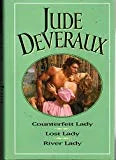 Jude Deveraux James River Trilogy (Counterfeit Lady, Lost Lady & River Lady) Book - Original Edition Cover