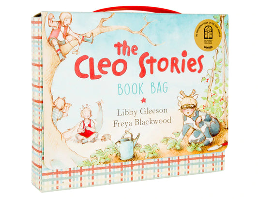 The Cleo Stories Book Bag Hardcover (Bag + 2 Hardcover books)
