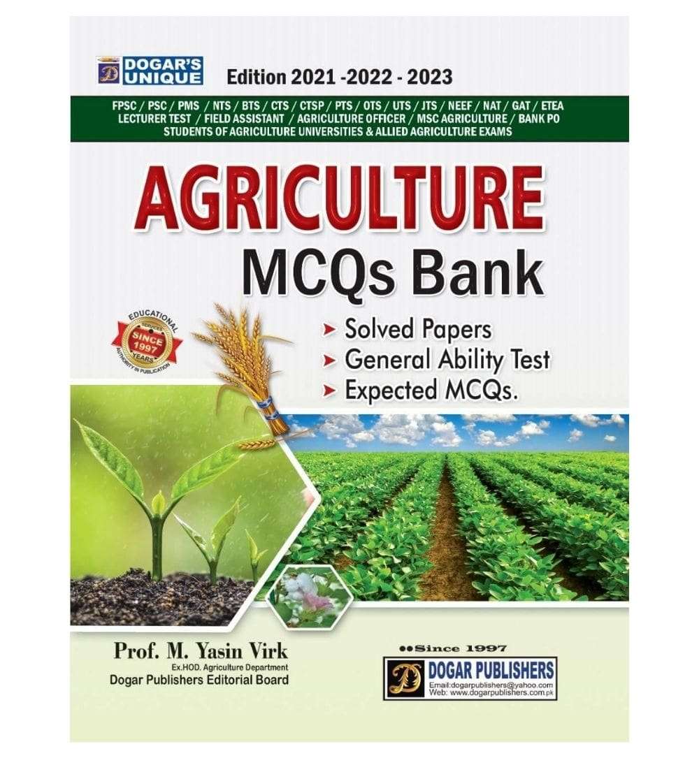 buy-agriculture-mcqs-bank-online - OnlineBooksOutlet