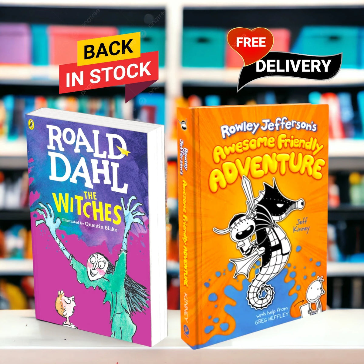 Bundle of 2 books | Best Gift for Kids | 7 to 14 age | Free Delivery | Original Books | Free Bookmarks