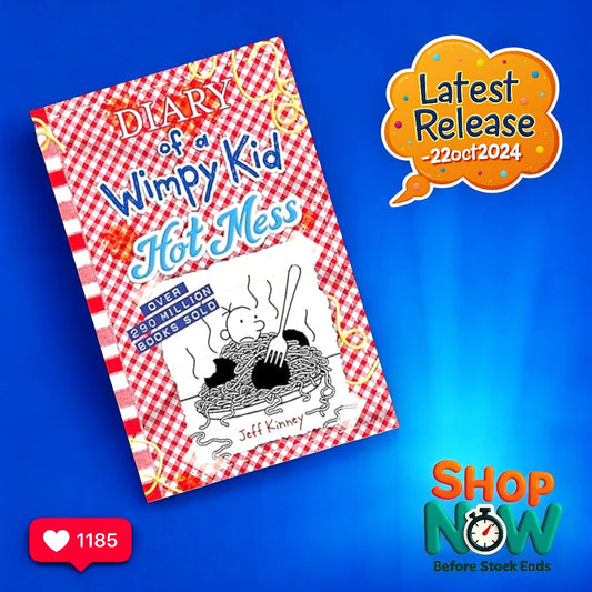 Diary of a Wimpy Kid #19 Hot Mess by Jeff Kinney | FREE DELIVERY