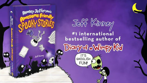 Awesome Friendly spooky stories Rowley Jefferson’s (Diary of a wimpy kid) - Hardcover original