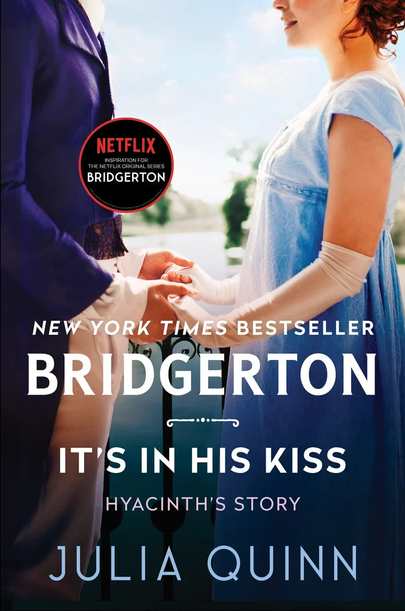 It's In His Kiss by Julia Quinn - front cover of Bridgerton book 7 paperback, available in Pakistan