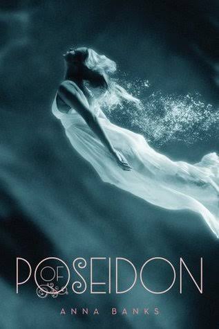 Of Poseidon by Anna Banks - front cover of The Syrena Legacy book 1 paperback, available in Pakistan