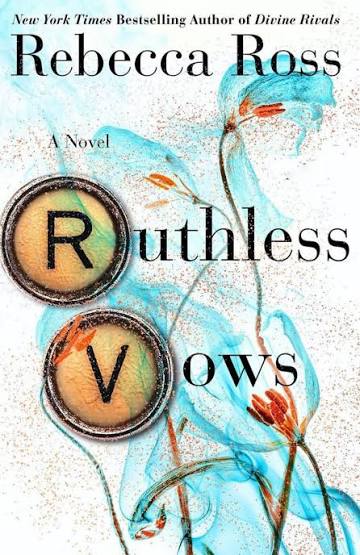 Ruthless Vows by Rebecca Ross - front cover of the Divine Rivals sequel paperback, available in Pakistan