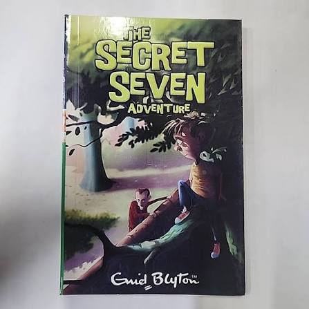 Secret Seven Adventure by Enid Blyton - front cover of book 2 paperback, available in Pakistan