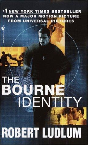 The Bourne Identity by Robert Ludlum book cover