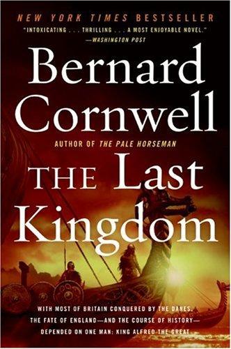 The Last Kingdom by Bernard Cornwell book cover