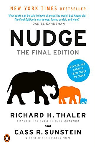 Nudge by Richard H. Thaler book cover