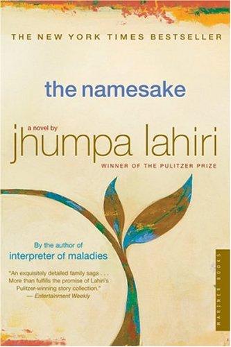 The Namesake by Jhumpa Lahiri book cover