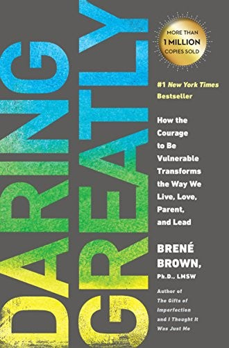 Daring Greatly by Brene Brown book cover