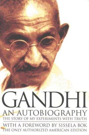 The Story of My Experiments with Truth by Mahatma Gandhi book cover