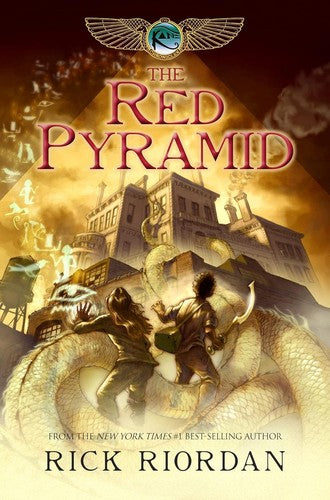 The Red Pyramid by Rick Riordan book cover