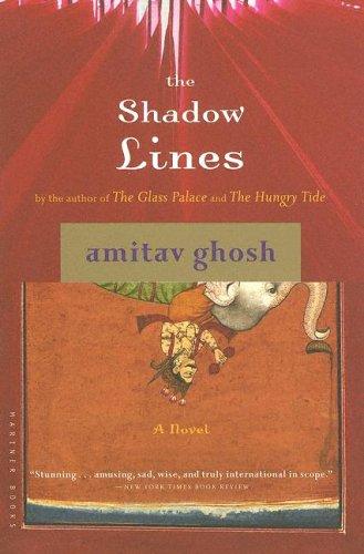 The Shadow Lines by Amitav Ghosh book cover