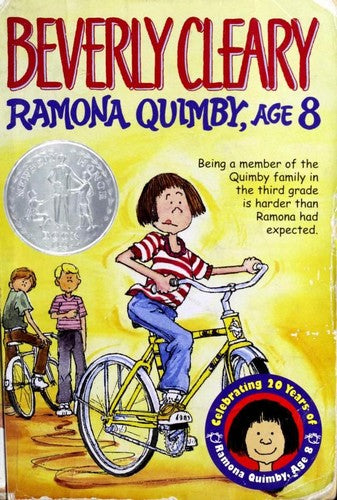 Ramona Quimby, Age 8 by Beverly Cleary book cover