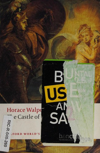 The Castle of Otranto by Horace Walpole book cover