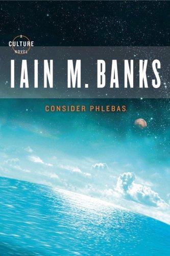 Consider Phlebas by Iain M. Banks book cover