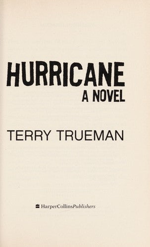 Hurricane: A Novel Book Cover Image