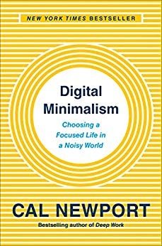 Digital Minimalism by Cal Newport book cover