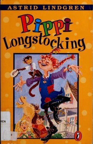 Pippi Longstocking by Astrid Lindgren book cover
