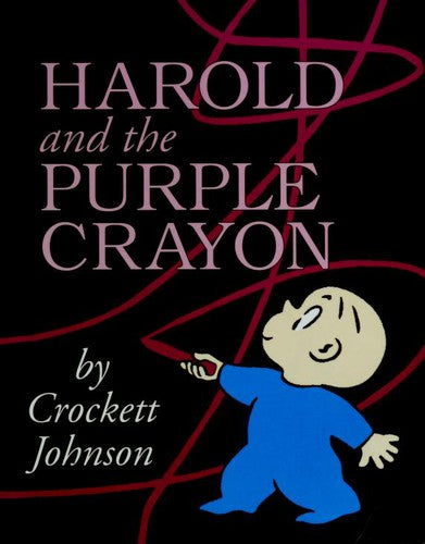 Harold and the Purple Crayon by Crockett Johnson book cover