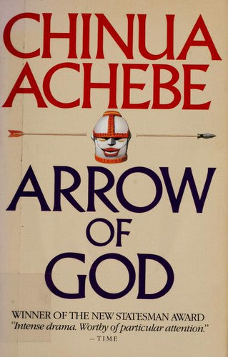 Arrow of God by Chinua Achebe book cover