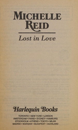 Lost in Love (Harlequin Presents No 1665) by Michelle Reid – Buy Books Online