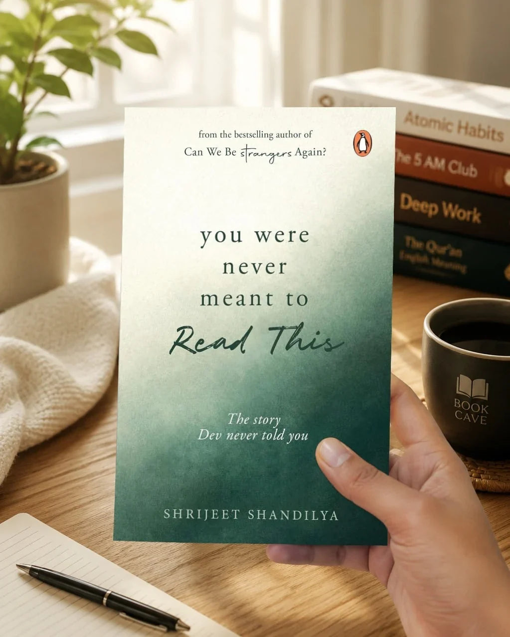 You Were Never Meant to Read This by Shrijeet Shandilya - front cover of the Penguin paperback, available in Pakistan
