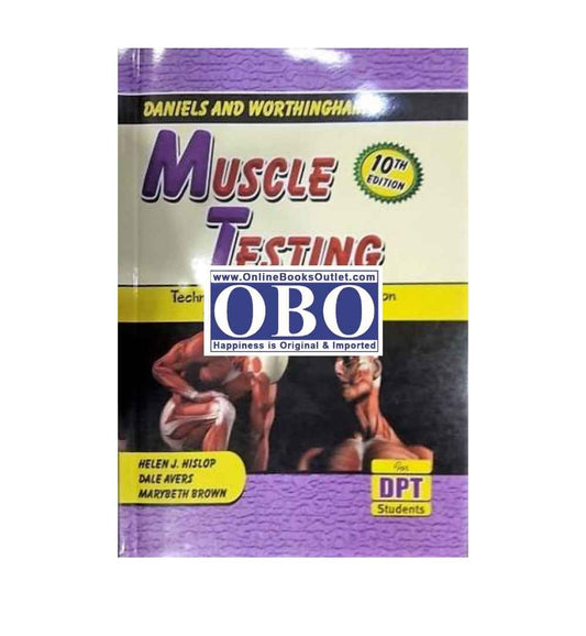 Order "Daniels &amp; Worthinghams Muscle Testing Author(s): Dale Avers, Marybeth Brown, Helen J. Hislop" Today – Enjoy Free Delivery & Easy Returns