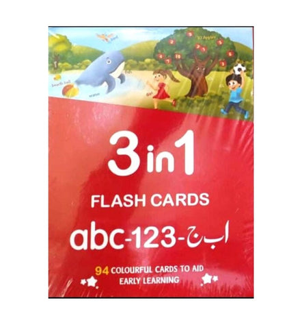 flash-cards-3-in-1a-b-c1-2-3alif-bay-jeem - OnlineBooksOutlet