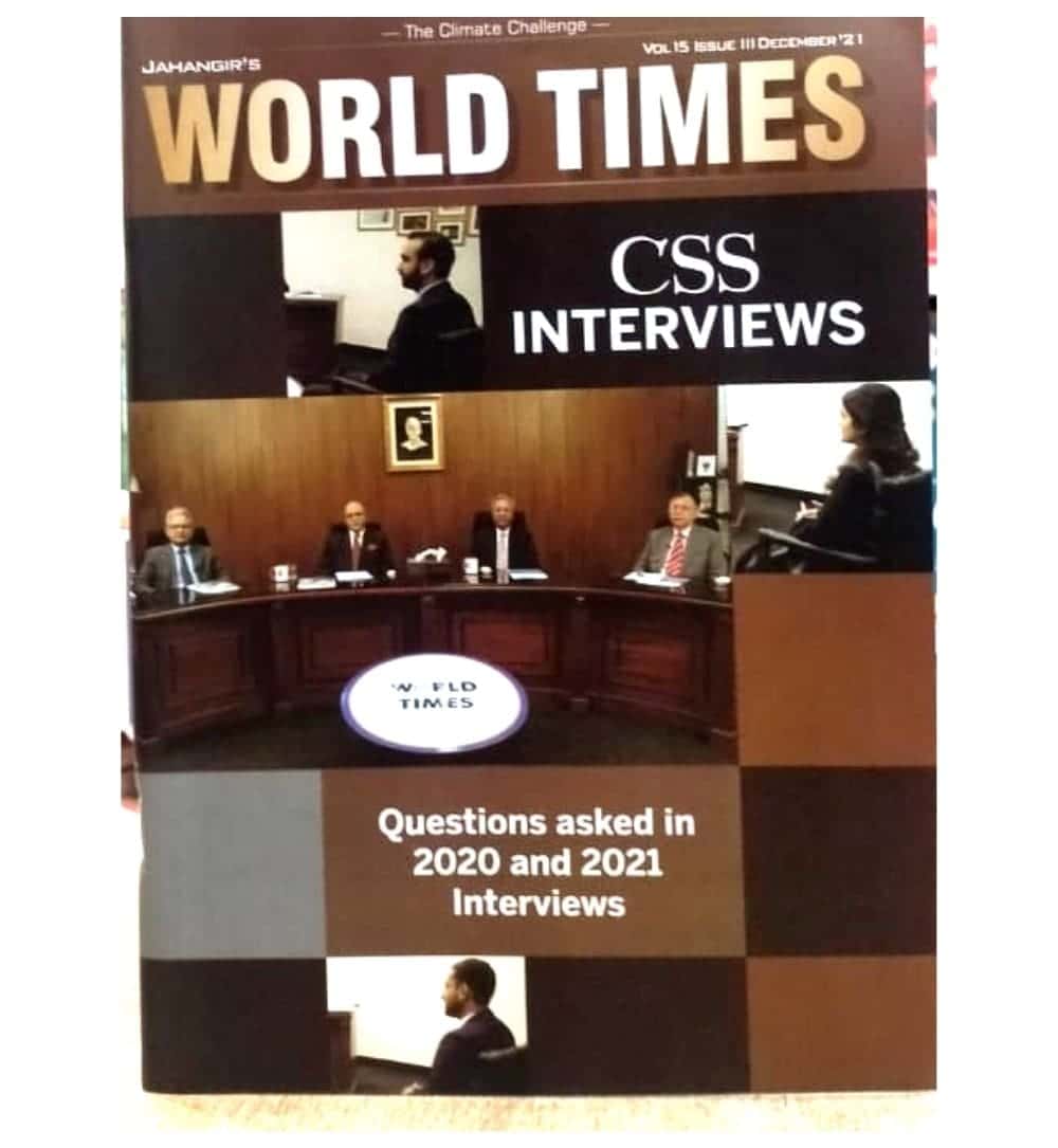 Cover shot of "Jahangir World Time Magazine December 2021" – top-selling title with fast delivery options.