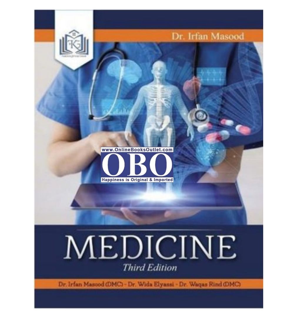 Explore "Medicine, 3rd edition by Dr. irfan masood" – shown here with a sleek design and top reviews.