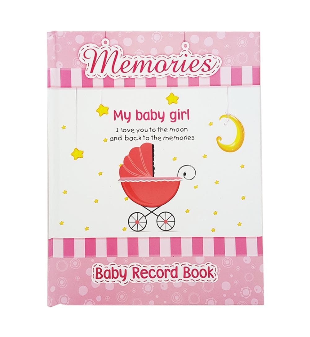 Visual for "Memories Babies Record Book - My Baby Girl", praised for storytelling. Shop now with cash on delivery.
