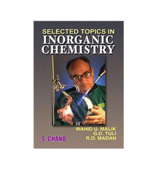 Front cover of "Selected Topics in Inorganic Chemistry by Malik W.U. &amp; et Al. (Author)" – now available with express shipping and COD.