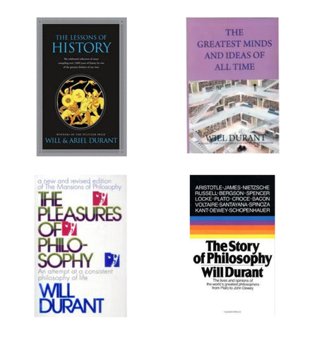 set-of-4-will-durant-books - OnlineBooksOutlet