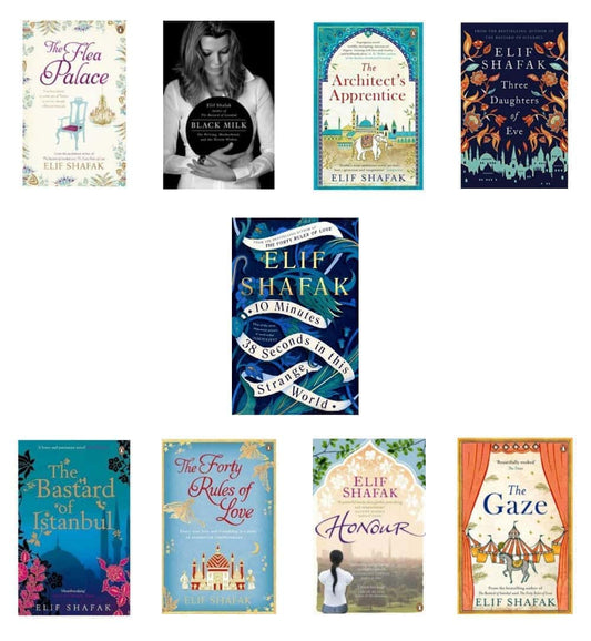 set-of-8-elif-shafak-books - OnlineBooksOutlet
