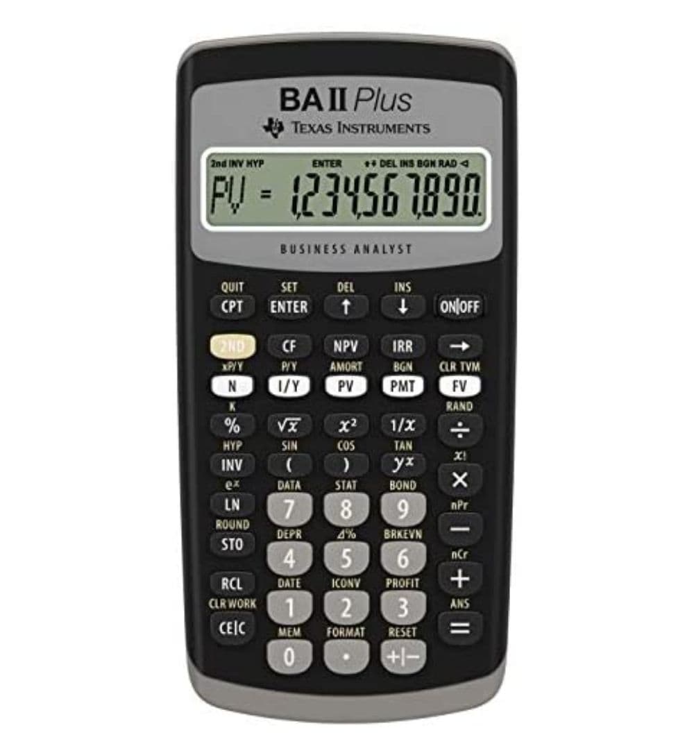 texas-instruments-financial-calculator-ba-ii-plus-financial - OnlineBooksOutlet