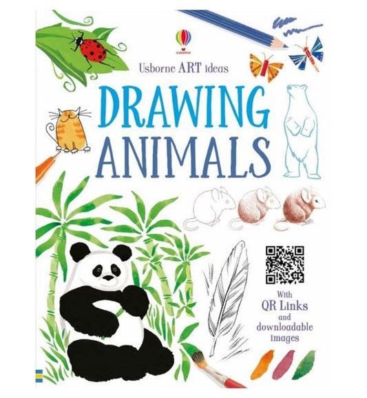 Cover photo of "Usborne Drawing animals" with same-day dispatch & no delivery fee.