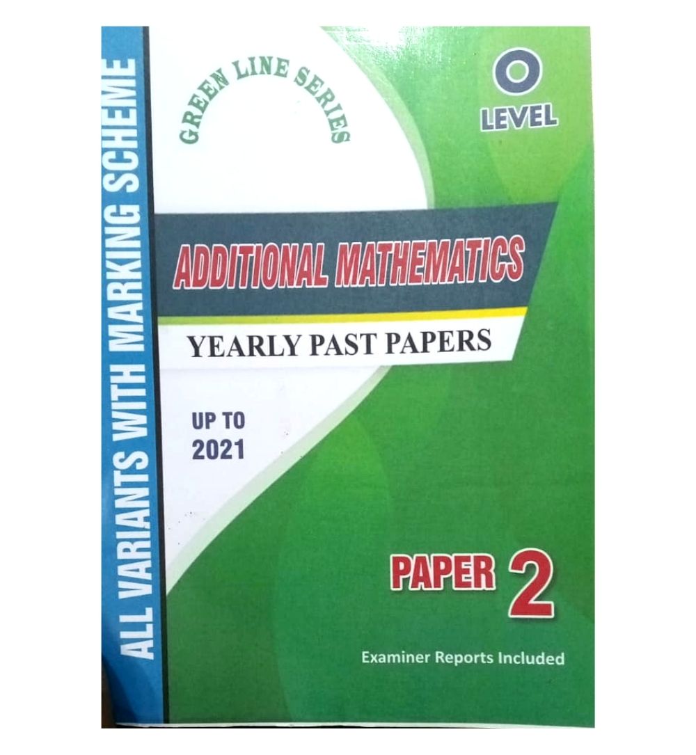 buy-additional-mathematics-yearly-past-paper-online - OnlineBooksOutlet